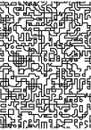 A randomly generated repeating pattern.